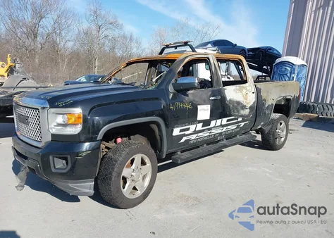 2015 GMC Sierra 2500Hd Denali from USA, damaged, VIN 1GT120EG9FF136072